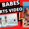 Bikini babe loses her top.