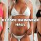 escape swimwear bikini try on haul