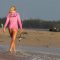 Florida Girl Beach Snook Fishing & How To GoPro Mullet Run Video